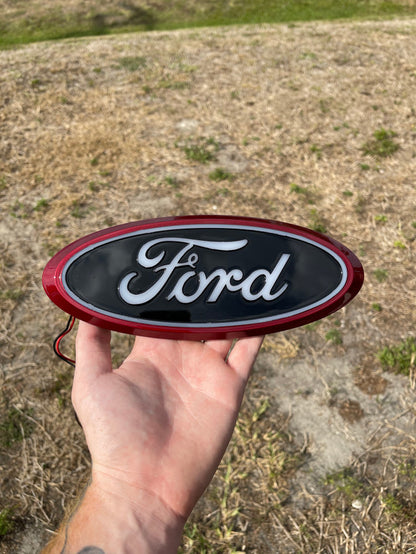 2005-2007 Ford SuperDuty Light Up Badge FRONT